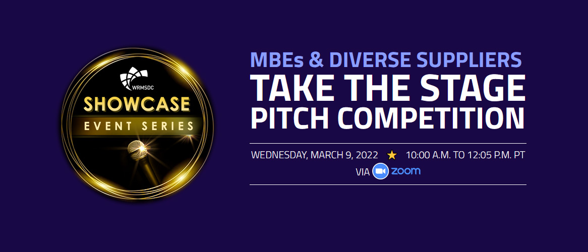 MBEs & Diverse Suppliers Take the Stage Pitch Competition