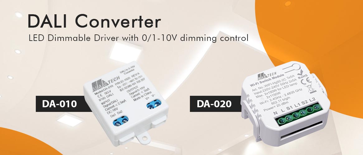 DALI Converter DA-010 and DA020
